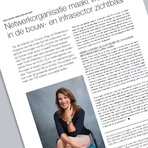 Interview Nina van Arum Vrouwen aan de top | gww-bouw.nl
